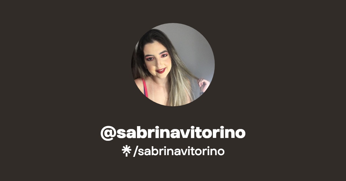 sabrinavitorino Linktree