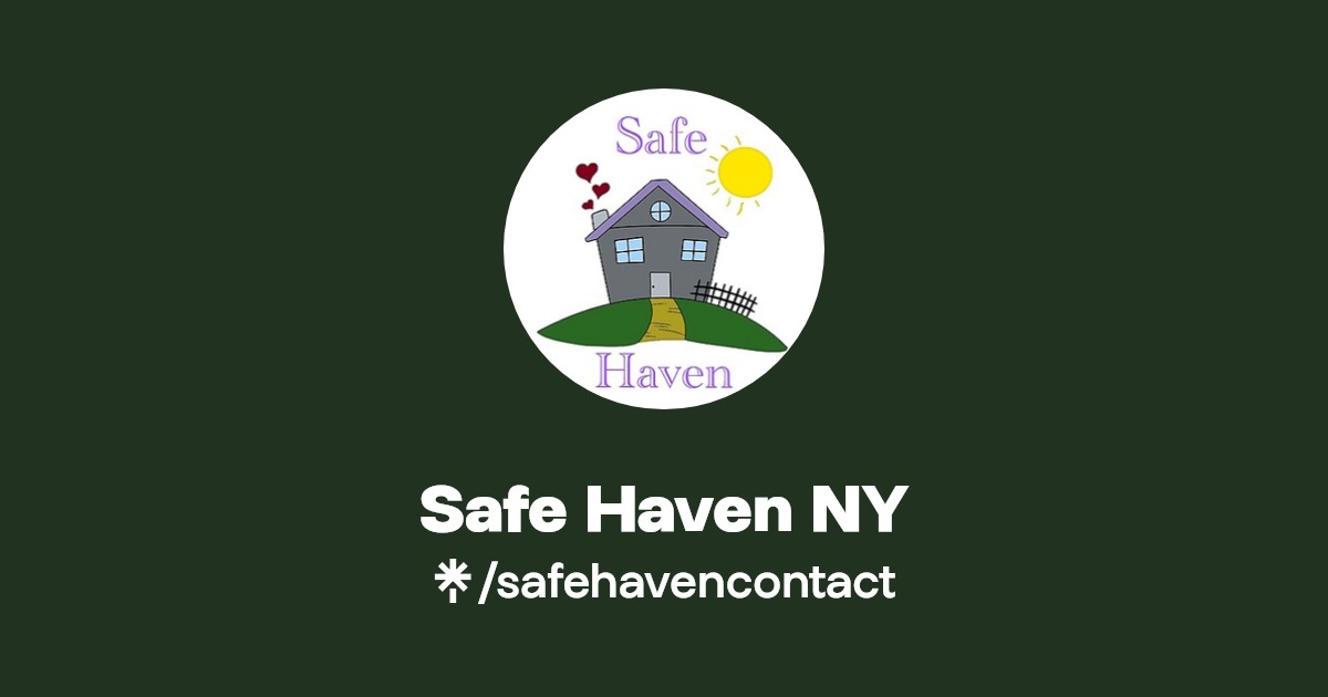 Safe Haven NY Twitter, Instagram Linktree