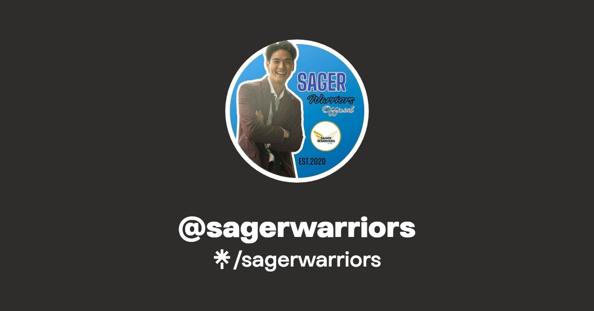 sagerwarriors Twitter, Instagram, Facebook, TikTok Linktree