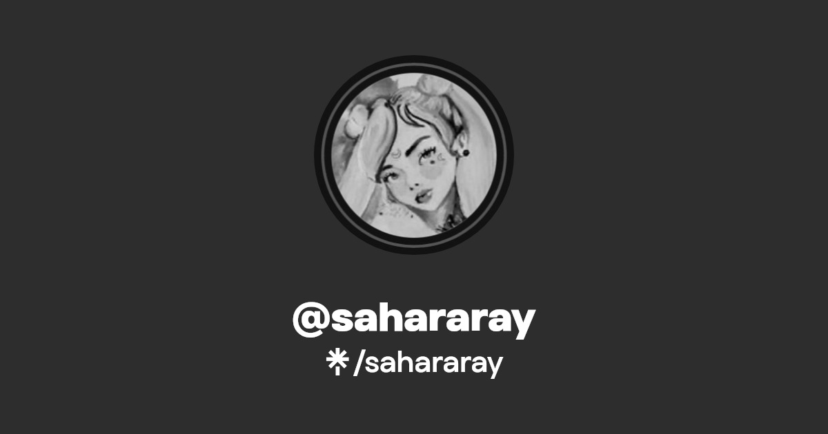 sahararay - Find @sahararay Onlyfans - Linktree