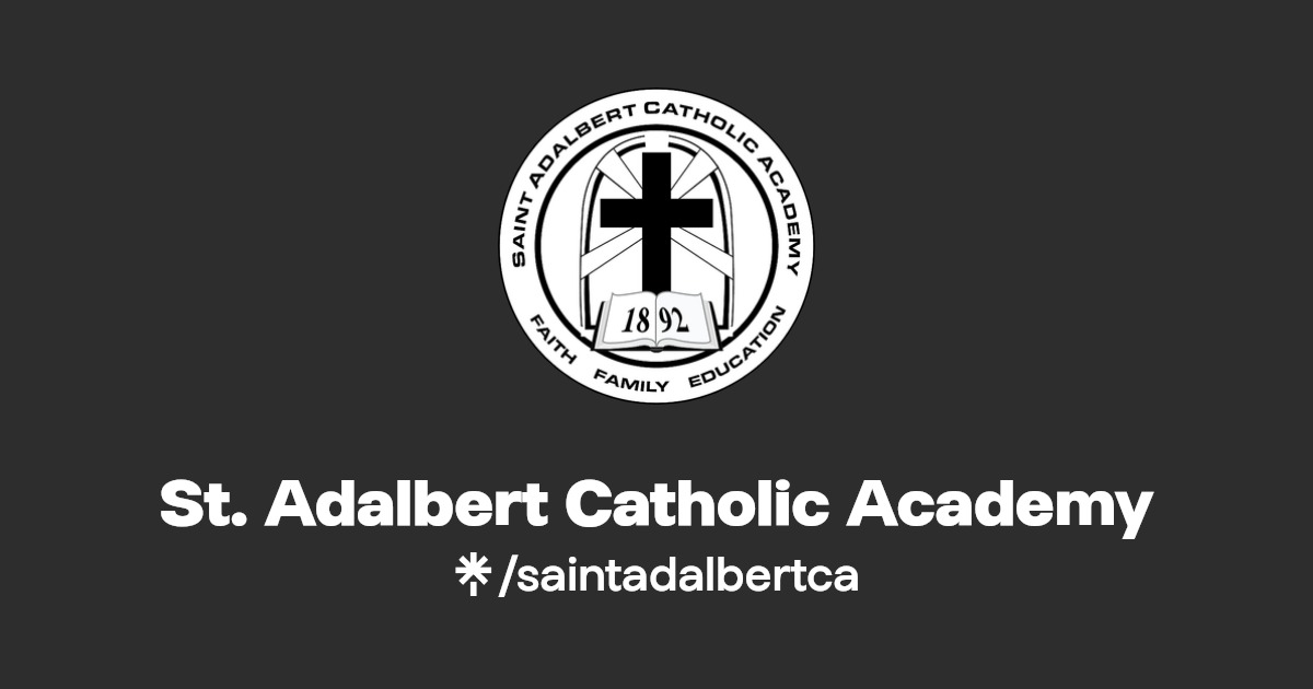 St. Adalbert Catholic Academy Instagram, Facebook Linktree