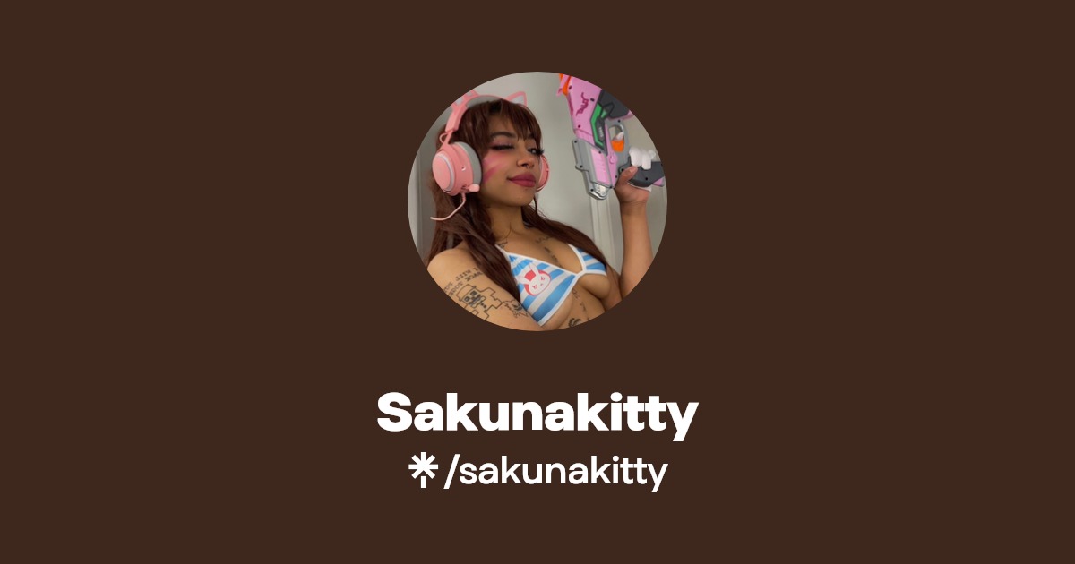 Sakunakitty | Twitter, Instagram, TikTok | Linktree