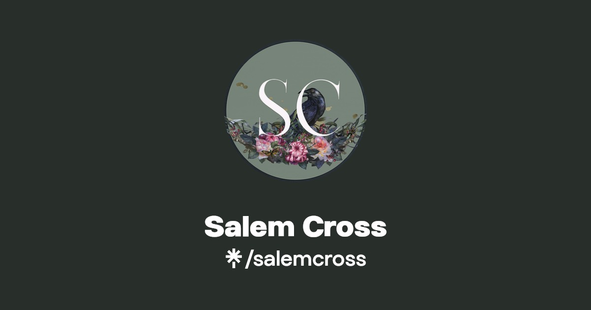 Salem Cross Instagram, Facebook, TikTok Linktree