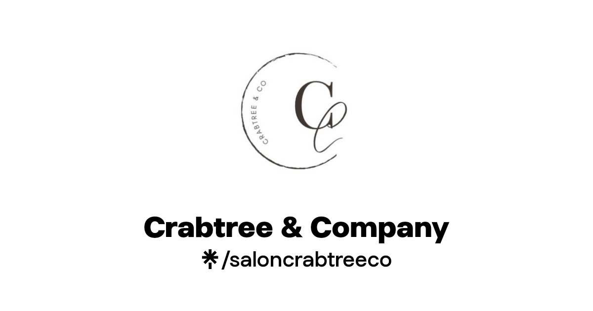 Crabtree & Company Instagram, Facebook Linktree
