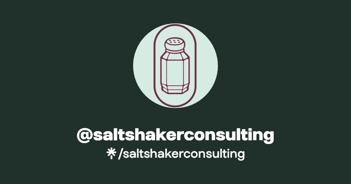saltshakerconsulting Instagram, Facebook Linktree