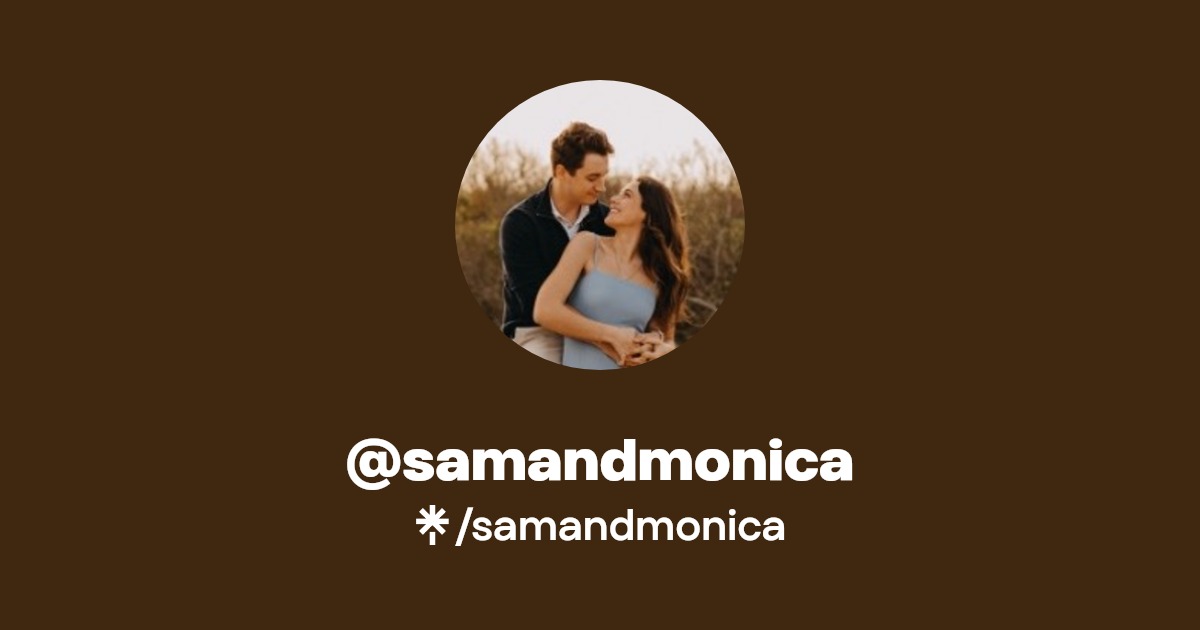 samandmonica | Instagram, Facebook | Linktree