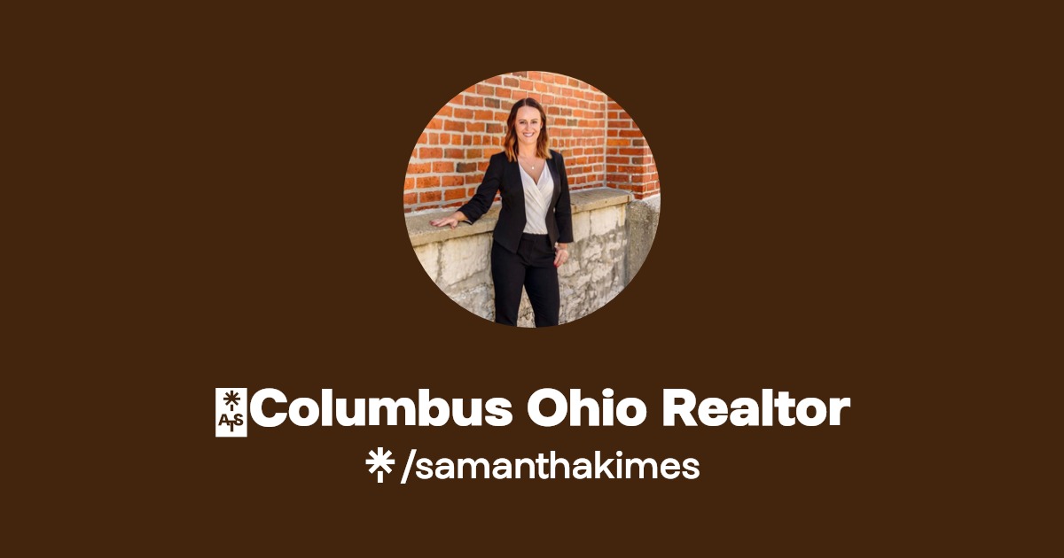 🏡Columbus Ohio Realtor Instagram, Facebook Linktree