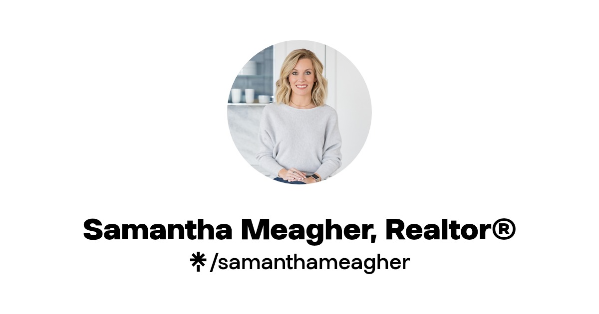 Samantha Meagher Instagram Linktree