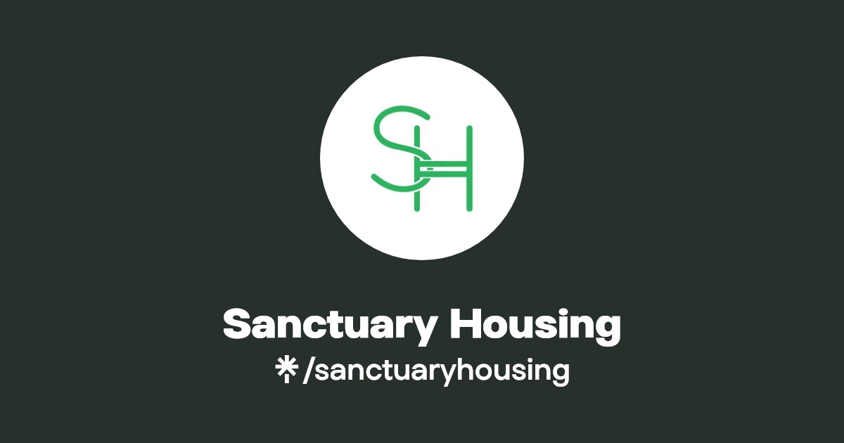 Sanctuary Housing Instagram, Facebook Linktree