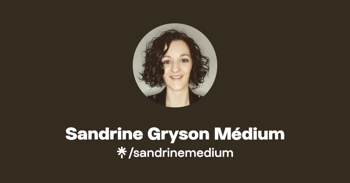Sandrine Gryson Médium Facebook Linktree