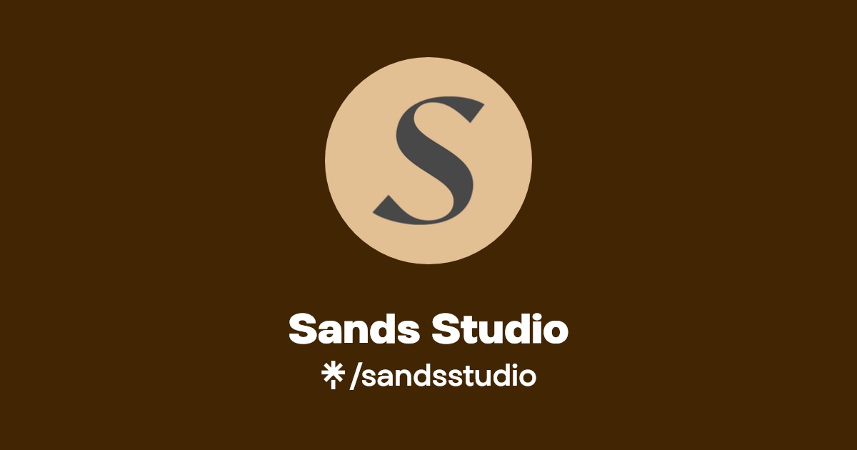 Sands Studio Linktree