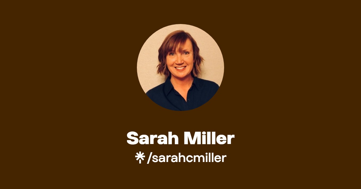 Sarah Miller Linktree