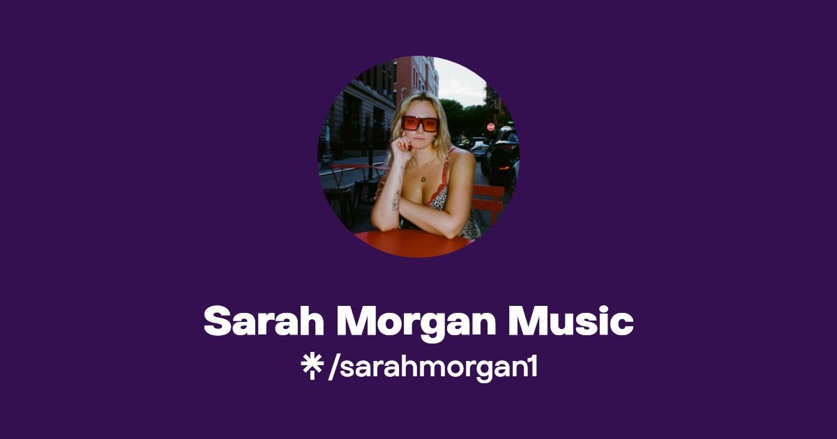 Sarah Morgan | Instagram, Facebook, TikTok | Linktree