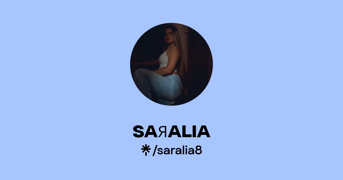 SAЯALIA | Instagram, TikTok | Linktree