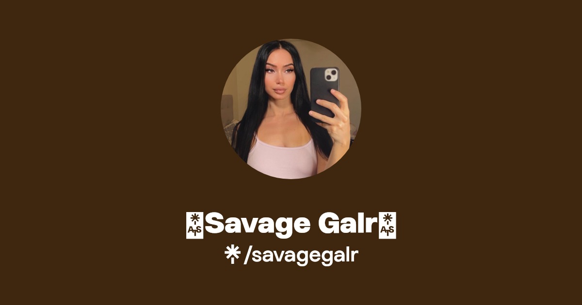 🍑Savage Galr🍑 | Instagram, TikTok | Linktree