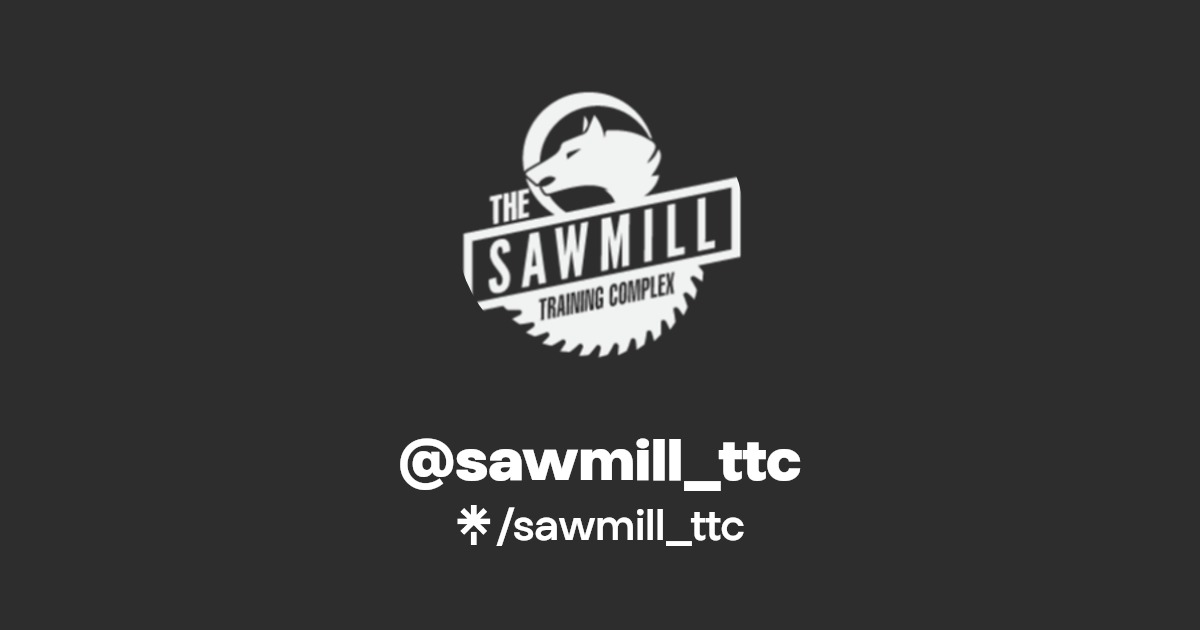 sawmill_ttc Instagram, Facebook Linktree