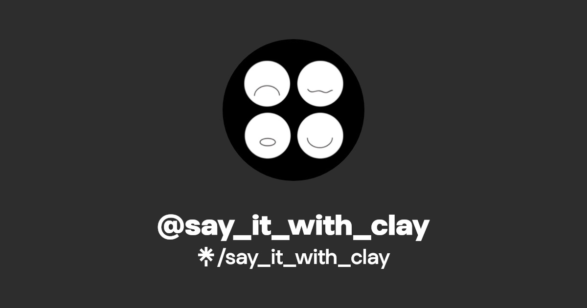 say_it_with_clay Facebook Linktree