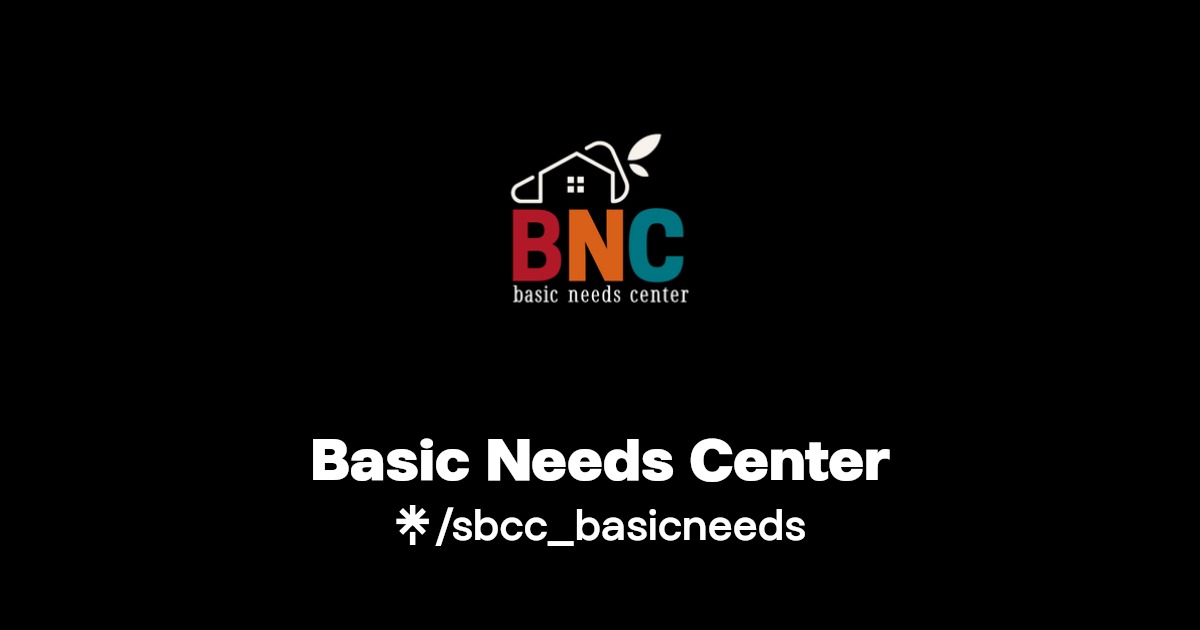 Basic Needs Center Instagram, TikTok Linktree