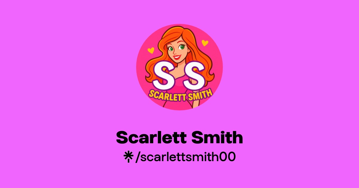 Scarlett Smith - Find Scarlett Smith Onlyfans - Linktree