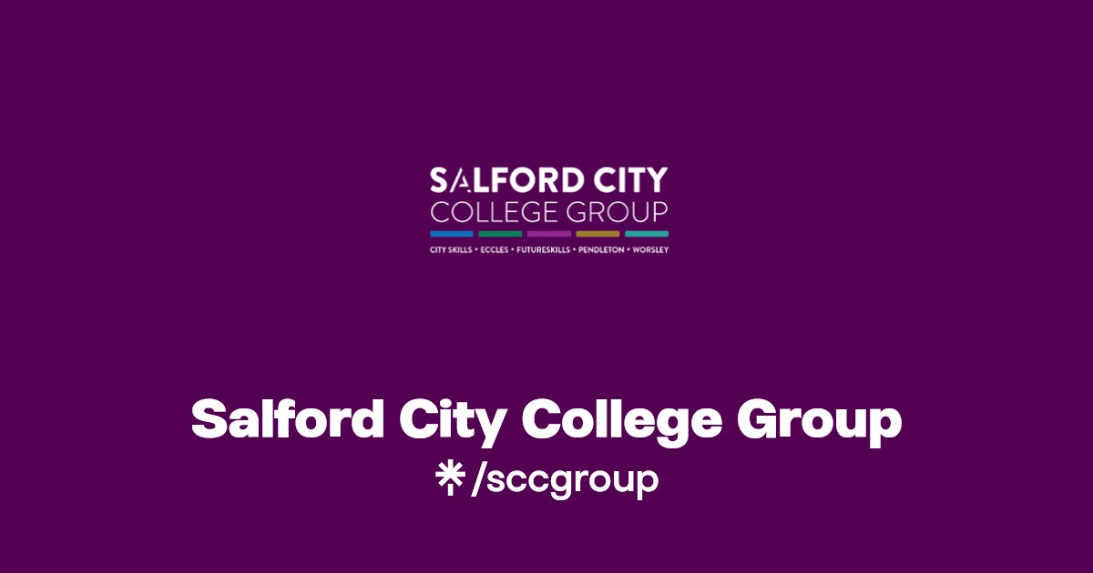 Salford City College Group Twitter, Instagram, Facebook Linktree