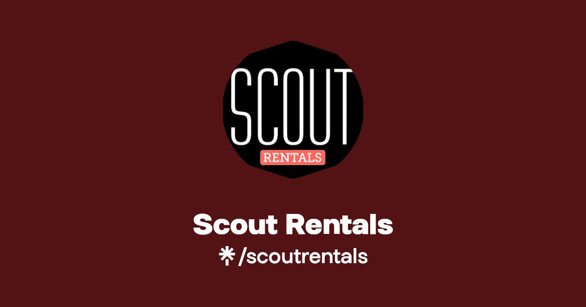 Scout Rentals Linktree
