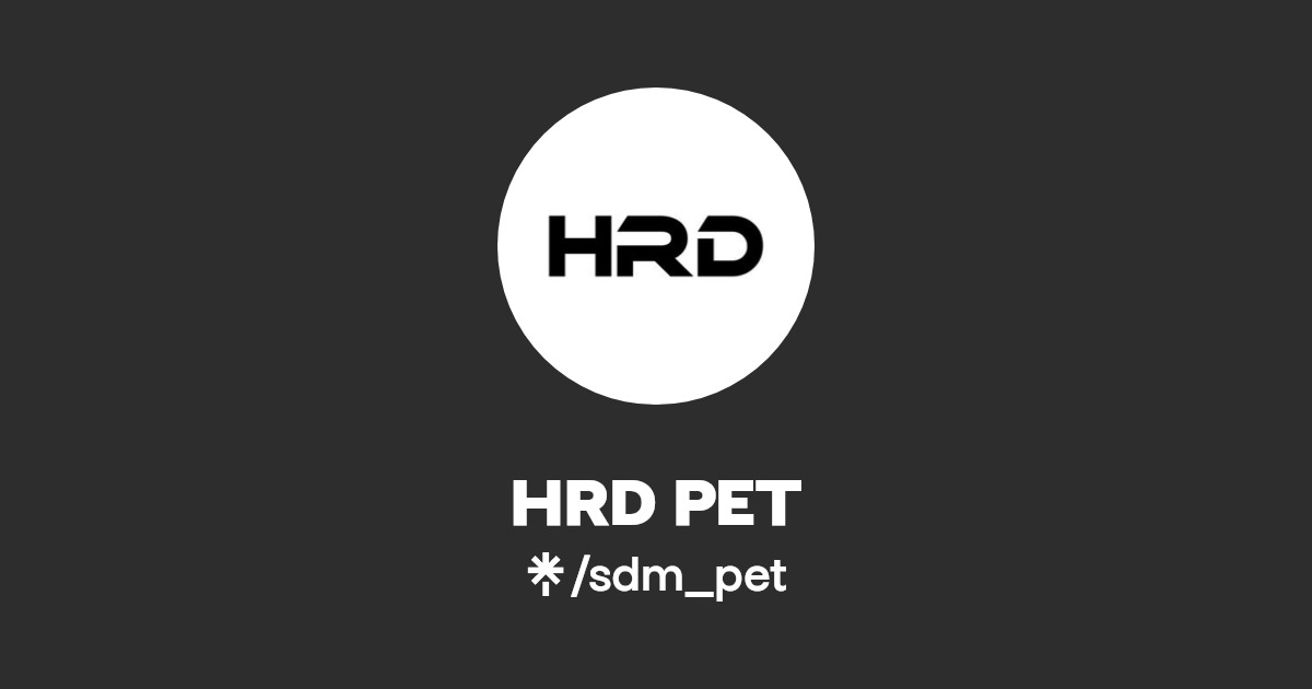HRD PET Linktree