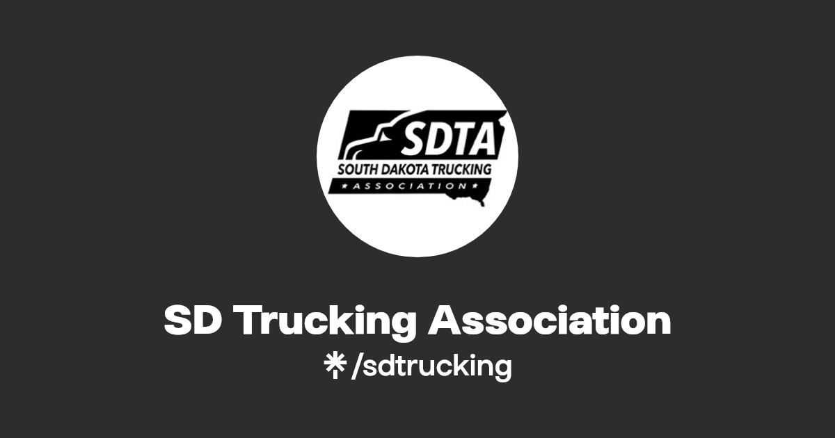 SD Trucking Association Instagram, Facebook, TikTok Linktree