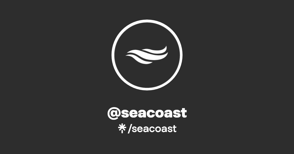 seacoast Instagram, Facebook Linktree