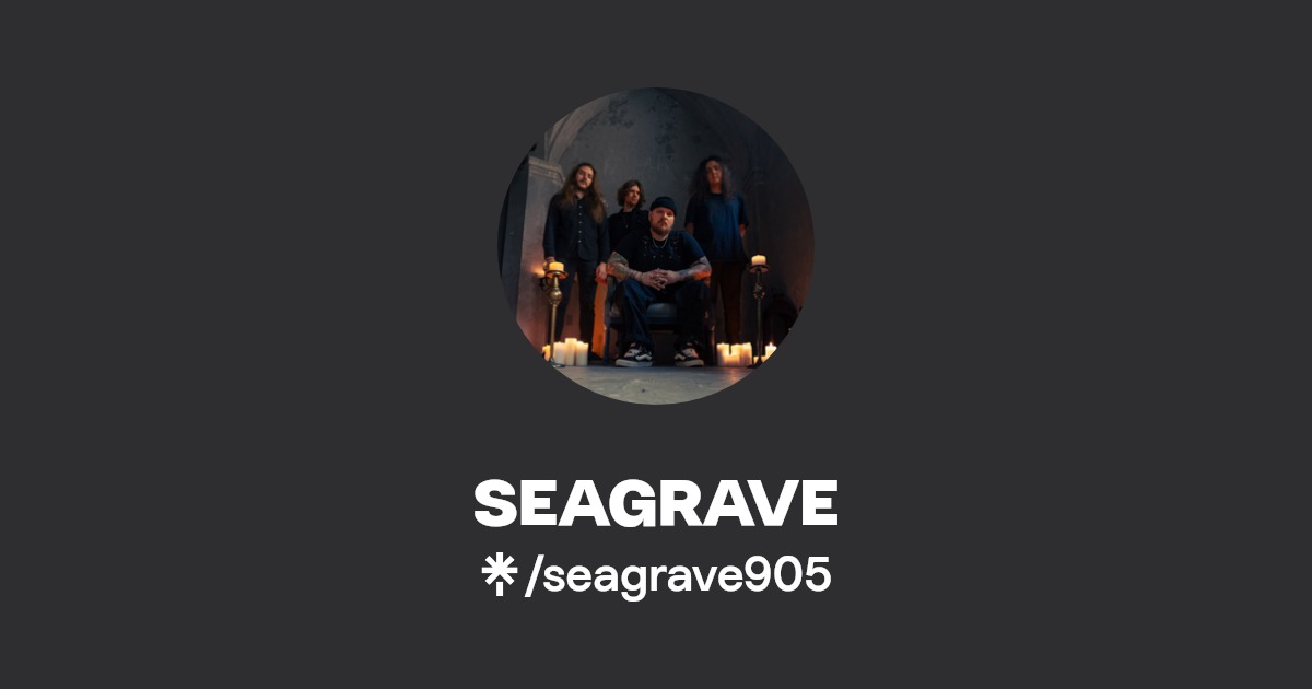 SEAGRAVE Twitter, Instagram, Facebook, TikTok Linktree