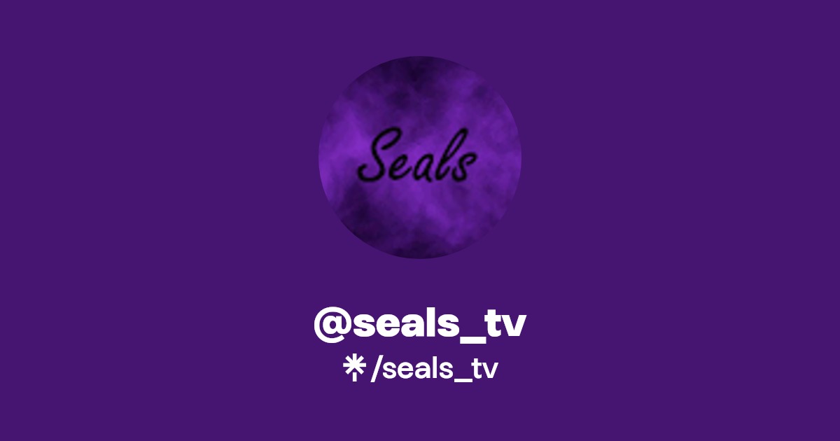 seals_tv Twitter, Instagram Linktree