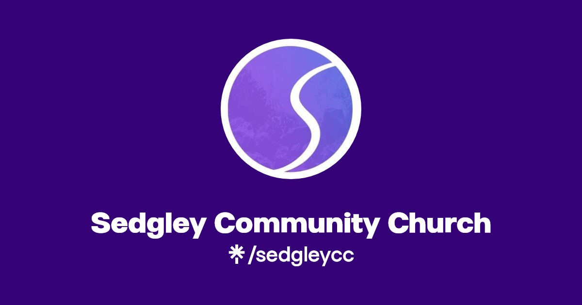 Sedgley Community Church Twitter, Instagram, Facebook Linktree