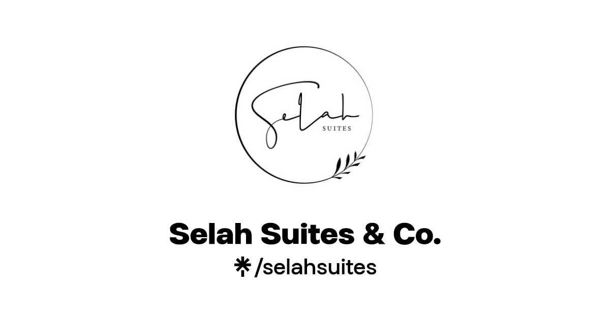Selah Suites & Co. Instagram, Facebook Linktree