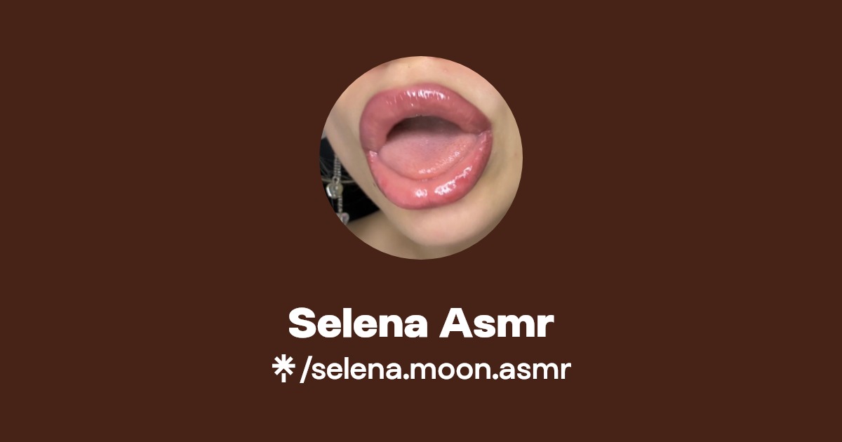 Selena Asmr - Find Selena Asmr Onlyfans - Linktree