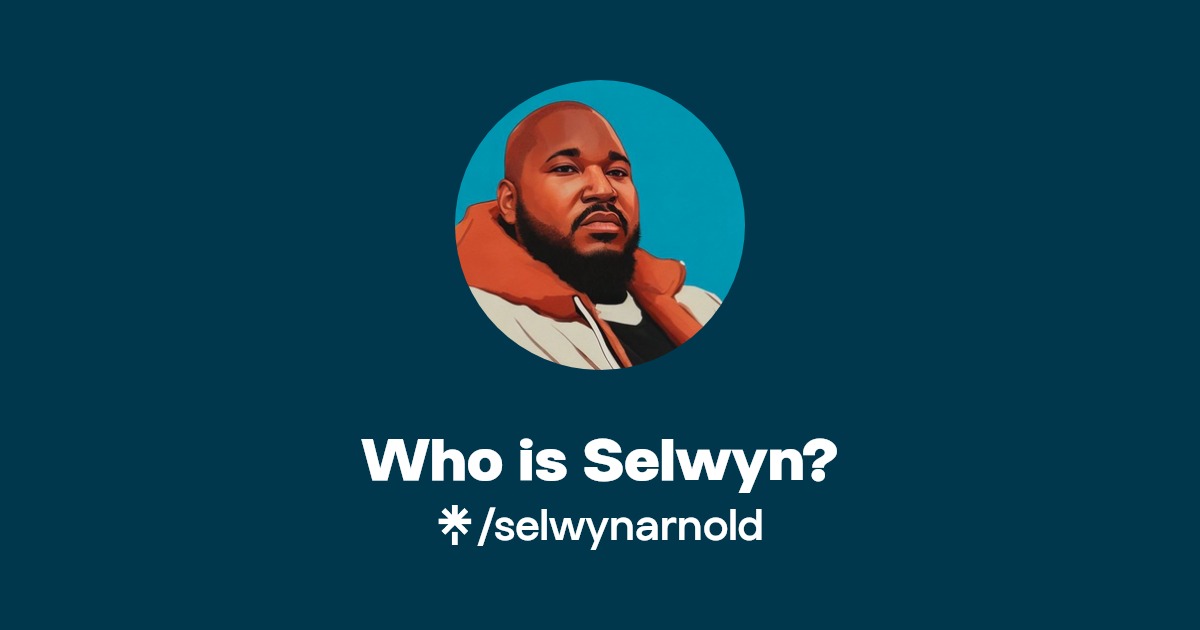 Who is Selwyn? Instagram Linktree