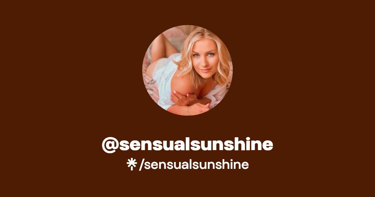 sensualsunshine Linktree