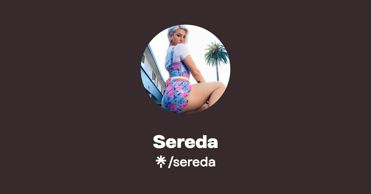 Sereda | Twitter, Instagram, TikTok, Twitch | Linktree