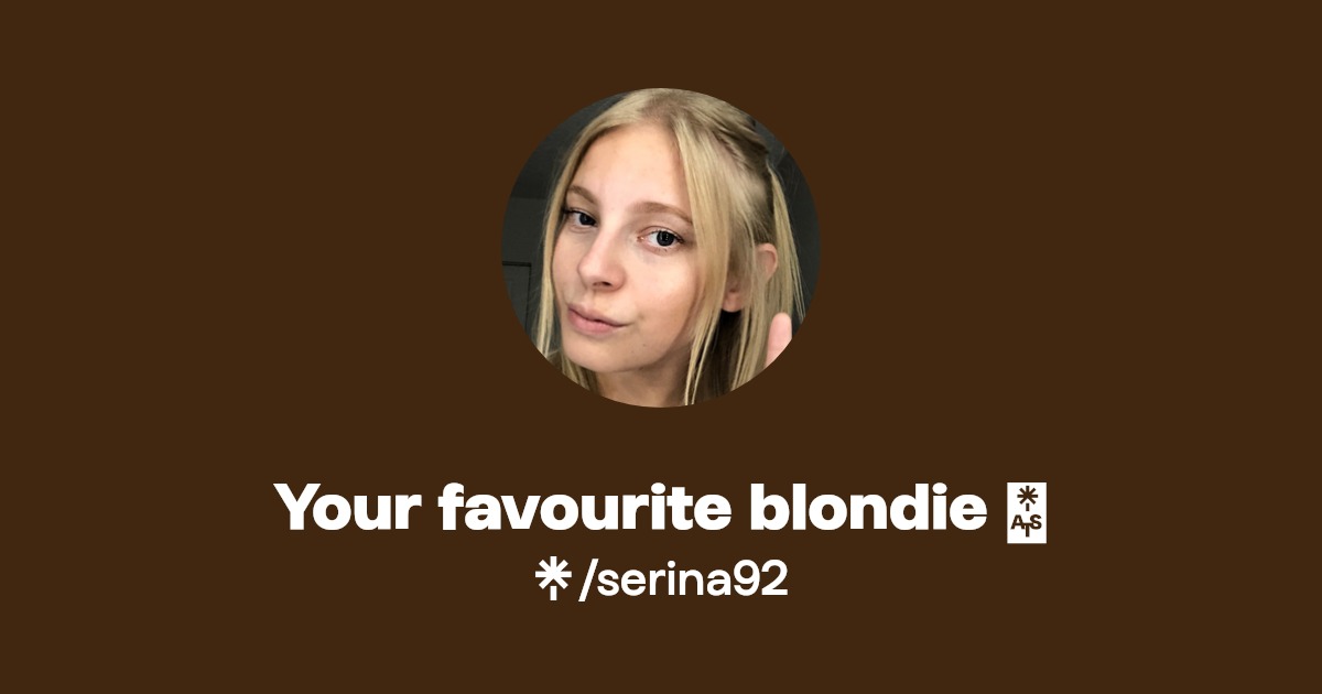 Your favourite blondie 💋 - Find Your favourite blondie 💋 Onlyfans