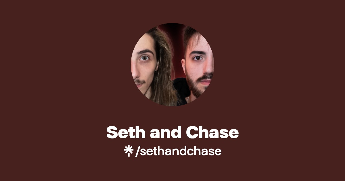 Seth and Chase Linktree