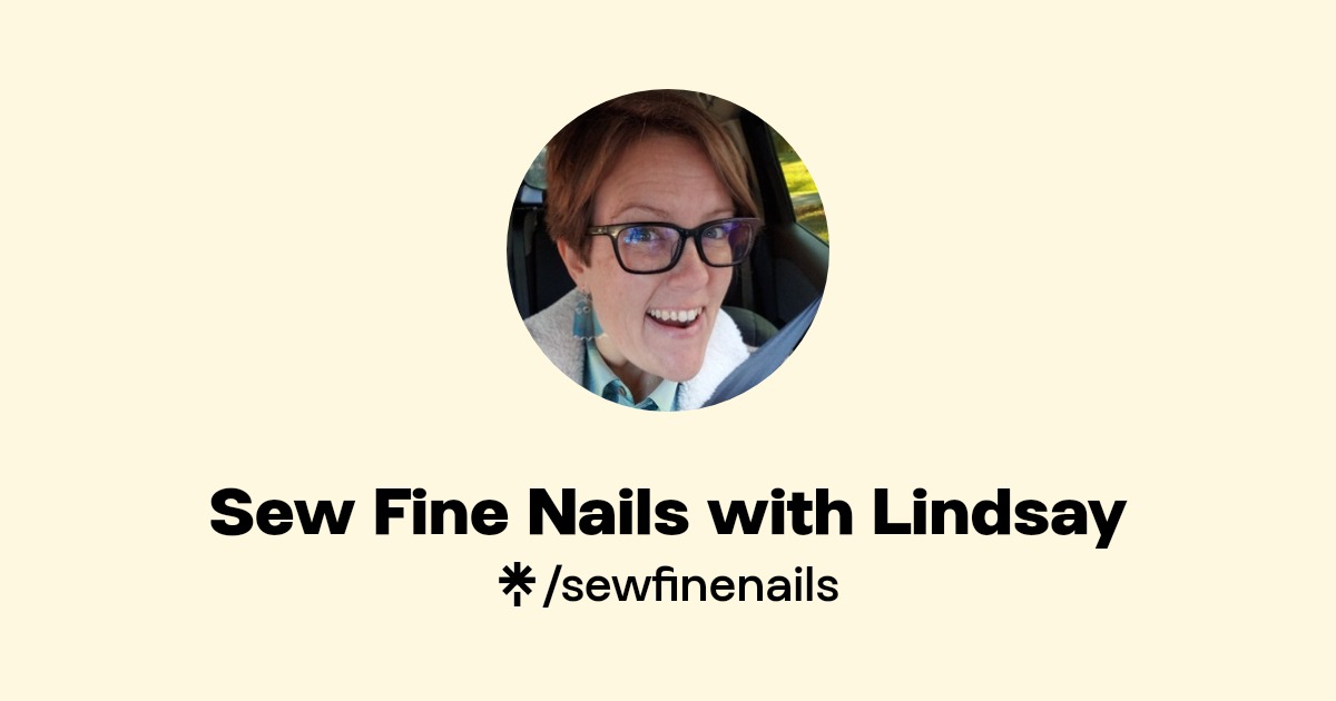 Sew Fine Nails with Lindsay Facebook Linktree