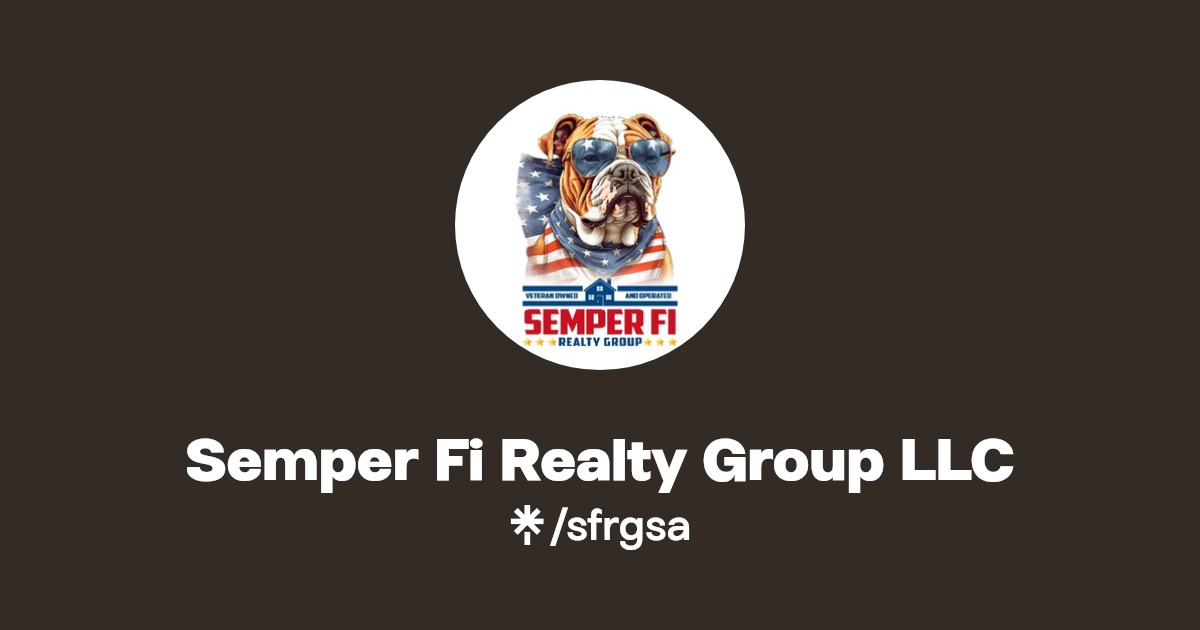 Semper Fi Realty Group LLC Twitter, Instagram, Facebook Linktree