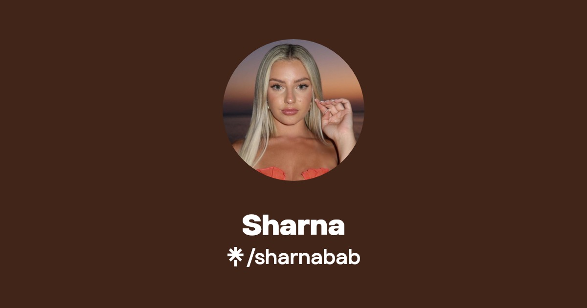 Sharna - Find Sharna Onlyfans - Linktree