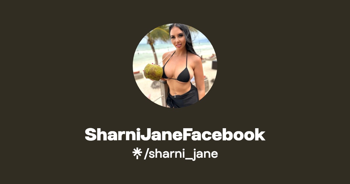 SharniJaneFacebook | Instagram | Linktree