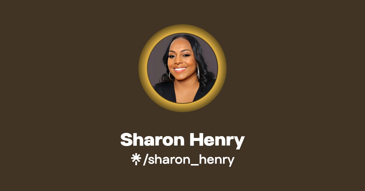 Sharon Henry Instagram, Facebook Linktree