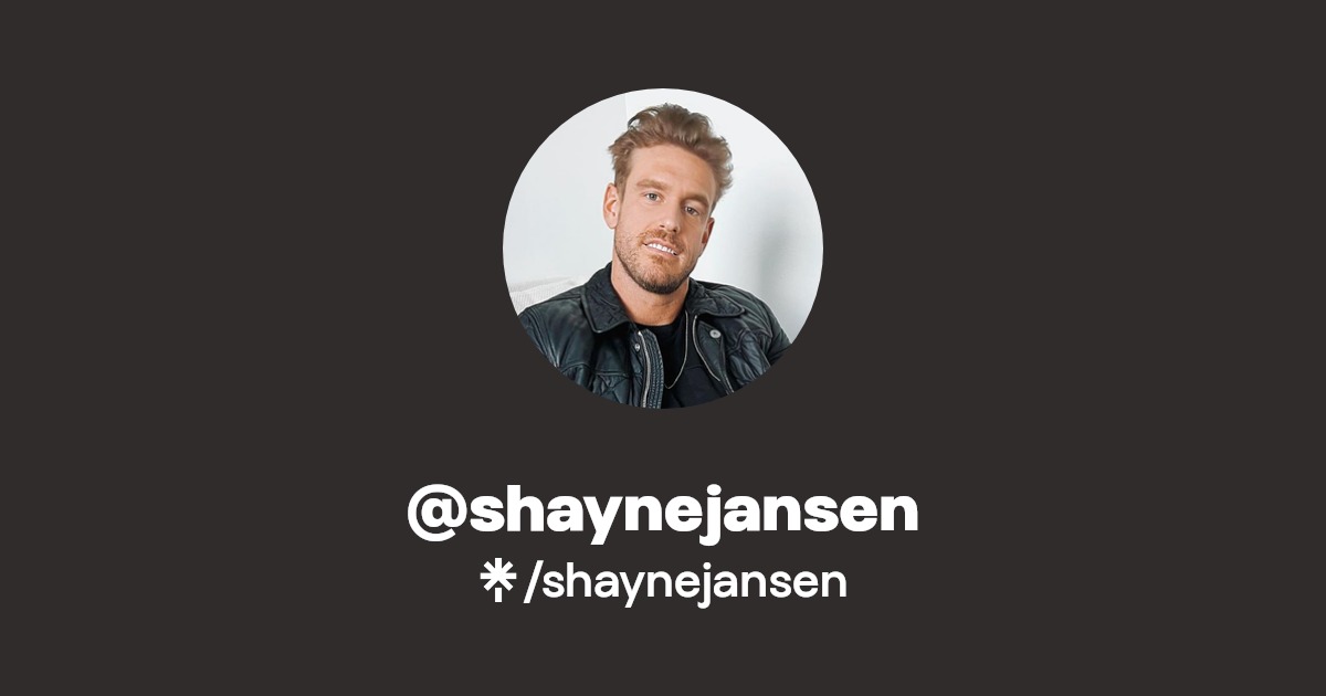 shaynejansen - Find @shaynejansen Onlyfans - Linktree