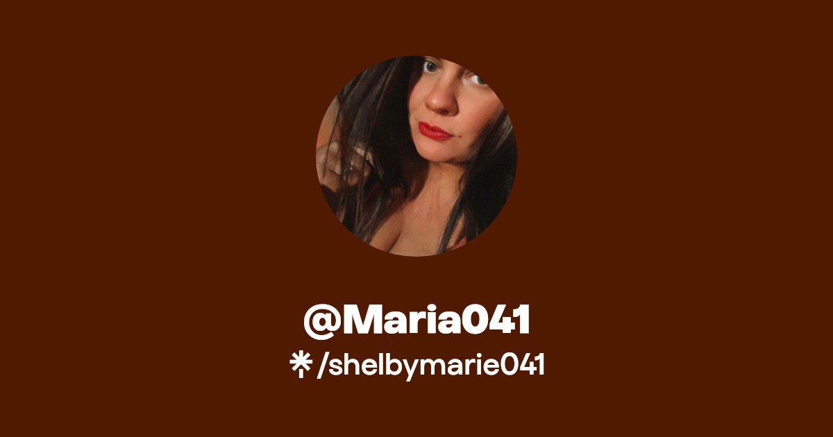 @Maria041 - Find @Maria041 Onlyfans - Linktree