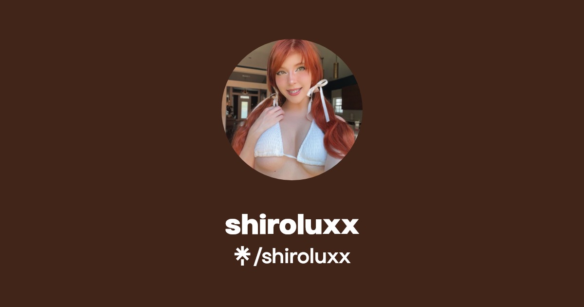 shiroluxx | Twitter, Instagram, TikTok, Twitch | Linktree