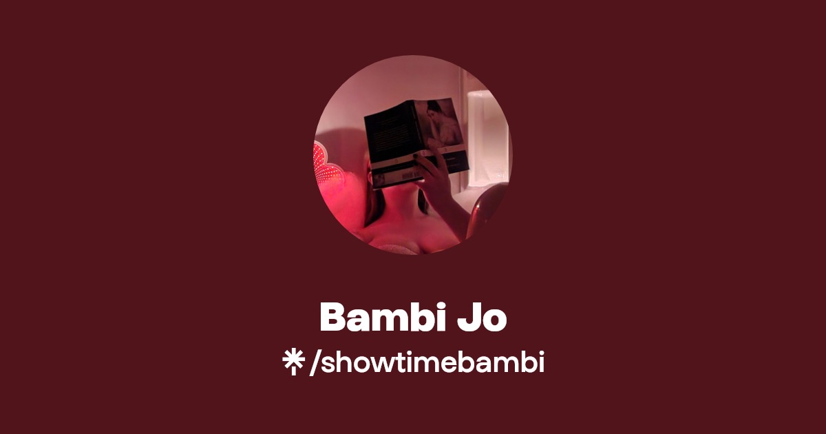 Bambi Jo - Find Bambi Jo Onlyfans - Linktree