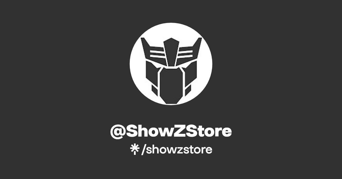 ShowZStore Twitter, Instagram, Facebook, TikTok Linktree