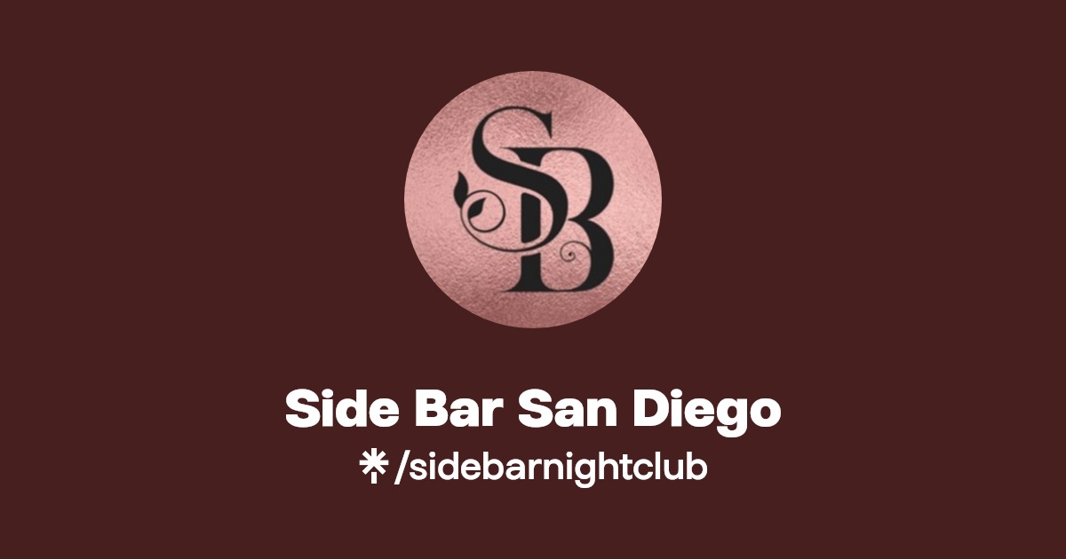 Side Bar San Diego Linktree