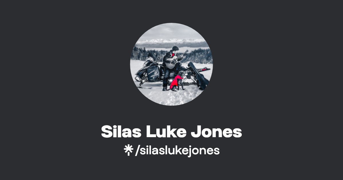 Silas Luke Jones Instagram, Facebook, TikTok Linktree
